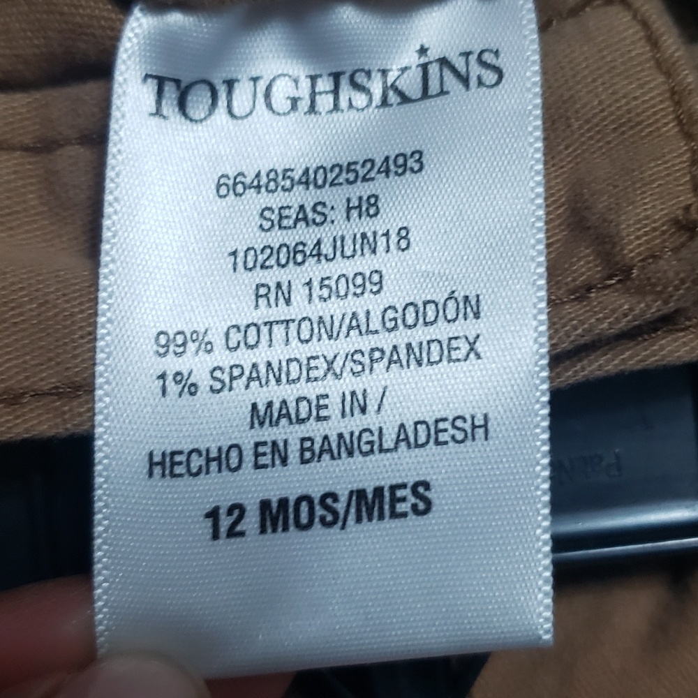 Toughskins Autfit baby  boy size 12 - Picture 6 of 7
